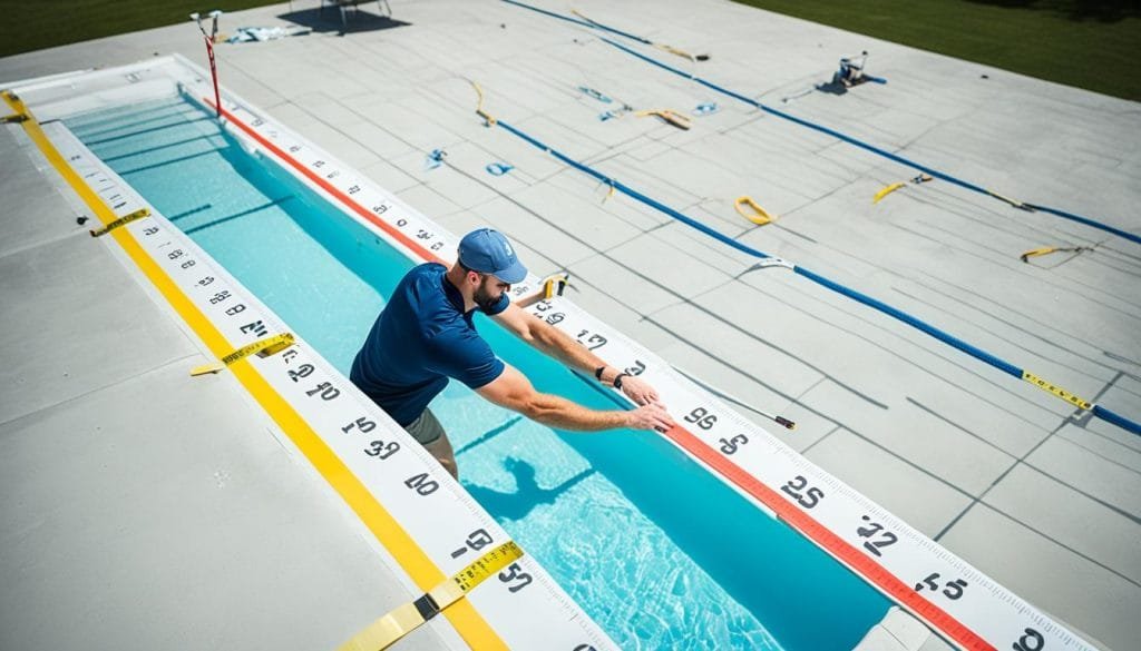 measuring for pool cover